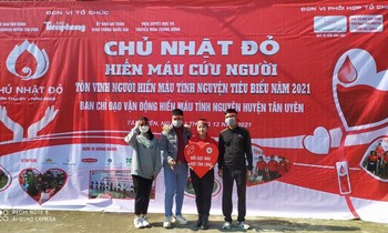 Sôi nổi ngày hội hiến máu 'Chủ nhật Đỏ' tại Lai Châu
