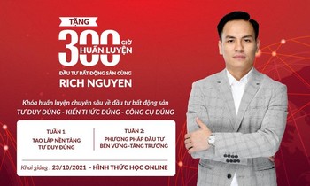 Chuyên gia huấn luyện chiến lược đầu tư bất động sản Rich Nguyen.