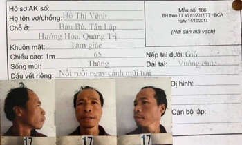 Phát lệnh truy nã phạm nhân Hồ A Dục trốn khỏi Trại giam Nghĩa An