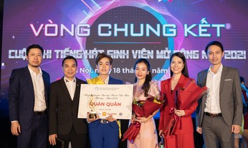 Bùng nổ đêm chung kết cuộc thi 'Tiếng hát sinh viên Học viện Phụ nữ Việt Nam mở rộng, năm 2021'