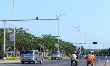 Hệ thống camera giám sát trật tự an toàn giao thông trên quốc lộ 51, tỉnh Bà Rịa-Vũng Tàu.