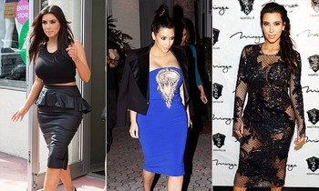 'Bầu bí' nhưng vẫn gợi cảm như Kim Kardashian