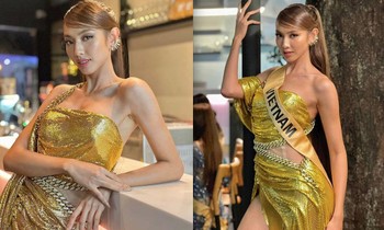 Thuỳ Tiên vẫn hút hồn với thần thái kiêu sa ở dạ tiệc ở Miss Grand