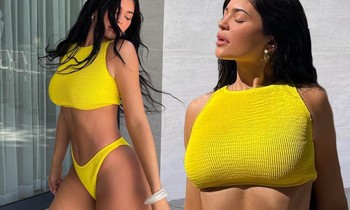 Kylie Jenner lại gây 'bão' cộng đồng mạng với ảnh khoe thân nóng bỏng