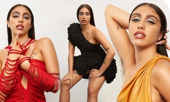Con gái Madonna lại khoe vùng nách kém duyên, sexy đầy hoang dại
