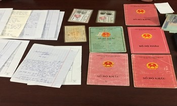 Các giấy tờ người vay đã nộp để vay nặng lãi