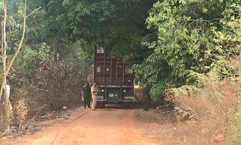 Ngăn cản xe container, một bảo vệ tử vong