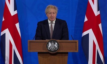 Thủ tướng Anh Boris Johnson. Ảnh: BBC.