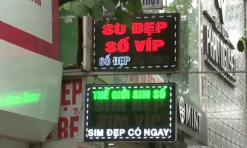 Trước giờ chuyển đổi: Nhà đầu tư chạy đua gom SIM số đẹp, SIM phong thủy