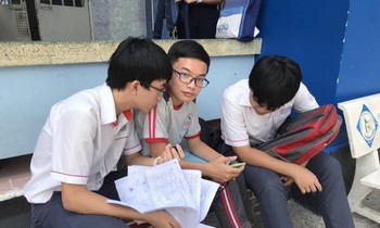Thí sinh dự thi lớp 10 tại TPHCM năm học 2020-2021
