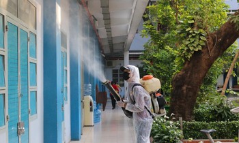 Nhiều trường học ở TPHCM đã được bàn giao để khử khuẩn, cách ly sau khi kết thúc nhiệm vụ chống dịch COVID-19