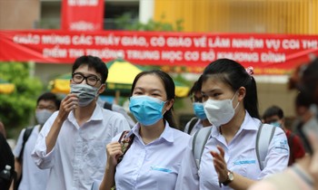 Thí sinh thi tốt nghiệp THPT 2021. Ảnh: Như Ý