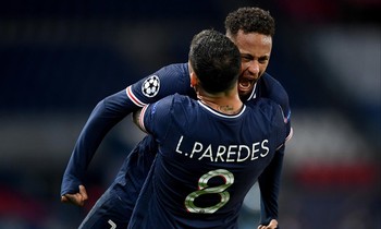 Neymar xuất sắc nhất trận tứ kết lượt về Champions League khi giúp PSG đá bại Bayern Munich