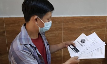 Một nạn nhân của phòng khám Chuyên khoa Nam học TPHCM bị “chặt chém” gần 13 triệu đồng khi đến cắt bao quy đầu tại nơi này. Ảnh: L.N