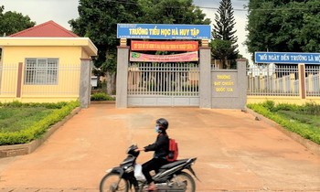 Trường Tiểu học Hà Huy Tập- nơi ông Hải công tác