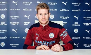 Ngôi sao De Bruyne chính thức chốt tương lai ở Man City