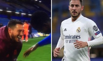 Hazard xin lỗi vì hành động phản cảm sau trận Chelsea-Real
