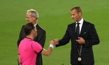 Chủ tịch Ceferin và UEFA đang thắng thế sau vụ Super League