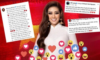 Võ Hoàng Yến và dàn sao Việt động viên khi Khánh Vân dừng ở top 21 Miss Universe