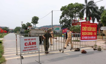 Thiết lập vùng giãn cách xã hội