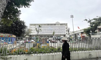 Cung Thiếu nhi (Lý Thái Tổ, Hoàn Kiếm, Hà Nội) có những công trình mang tính lịch sử Ảnh: Như Ý