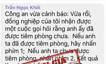 Tin giả tràn lan mạng xã hội