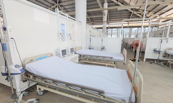 Bình Dương đưa vào hoạt động phòng khám, điều trị COVID-19 trong khu công nghiệp. Ảnh: H.C