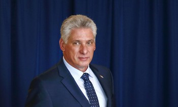 Chủ tịch nước, Bí thư thứ nhất Đảng Cộng sản Cuba Miguel Díaz-Canel ảnh: AP/Sputnik