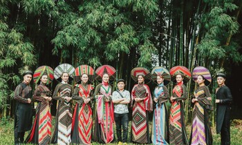 Brocade ao dai are designed with sophistication