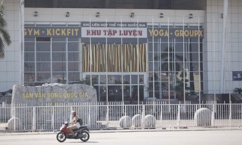 Khu LHTTQG Mỹ Đình cho thuê đất trái phép khu đất chờ dự án, theo kết luận của Kiểm toán Nhà nước ảnh: P.v