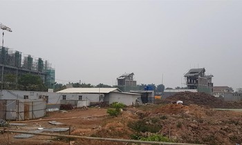 Dự án khu nghỉ dưỡng Wyndham Thanh Thủy quảng cáo, bán hàng căn hộ kèm khoáng nóng khi chưa được cấp phép. Ảnh: Trần Hoàng