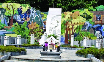 Monument and tomb of Kim Dong