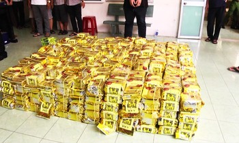 Số ma túy Công an TPHCM bắt giữ trong đường dây vận chuyển vào TPHCM