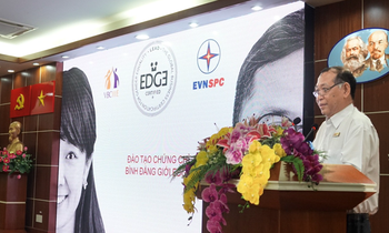 EVNSPC nhận chứng chỉ Bình đẳng giới toàn cầu