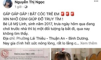 Họp khẩn vì tin tặc giả công an thông báo vụ bắt cóc trẻ em