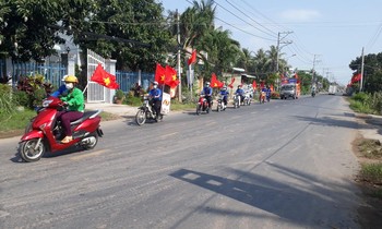 Tuổi trẻ Đồng Tháp đẩy mạnh tuyên truyền bầu cử