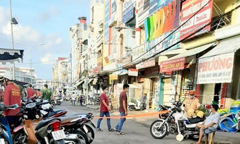 Hiện trường vụ việc.- Ảnh X.L