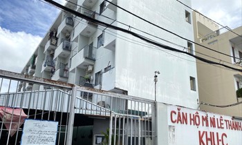 Một khu căn hộ mini cho thuê của Công ty TNHH Thương mại và Xây dựng Lê Thành Ảnh: Duy Quang