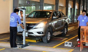Tình trạng nở rộ trung tâm đăng kiểm đã dẫn tới cạnh tranh không lành mạnh. Ảnh minh hoạ.