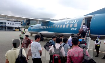 Hiện sân bay Côn Đảo chỉ khai thác được ban ngày với loại máy bay ATR72 và tương đương.