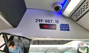 Xe kinh doanh vận tải không láp camera giám sát hành trình có thể bị xử phạt từ ngày 1/1/2022. Ảnh minh hoạ.