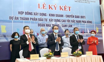 Đoạn dự án cao tốc Bắc - Nam phía Đông đầu tiên trong 3 đoạn kêu gọi đầu tư BOT được ký hợp đồng, sẵn sàng triển khai.