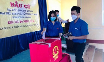 TT-Hue Youth Union actively participated in election work.