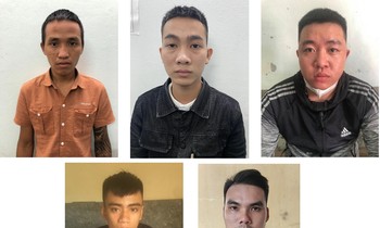 Các đối tượng bị bắt tạm giam. Ảnh CTV