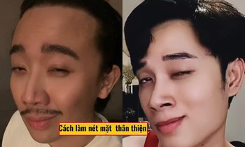 Trấn Thành, Trúc Nhân hào hứng bắt trend "mặt thân thiện" trên TikTok: Cái kết quá "toang"