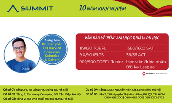 Mừng sinh nhật, nhìn lại chặng đường 10 năm hình thành và phát triển của Summit Education