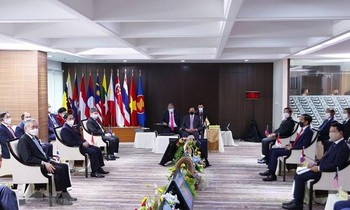 Toàn cảnh Hội nghị các Nhà lãnh đạo ASEAN. (Ảnh: Dương Giang/TTXVN)