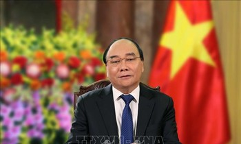 Chủ tịch nước Nguyễn Xuân Phúc. Ảnh: Thống Nhất/TTXVN