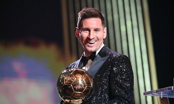 Messi giành Quả bóng vàng thứ 7 trong sự nghiệp