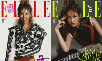 Jeon Somi vừa xinh đẹp cuốn hút, vừa tinh nghịch đáng yêu trên bìa ELLE Hàn tháng 9